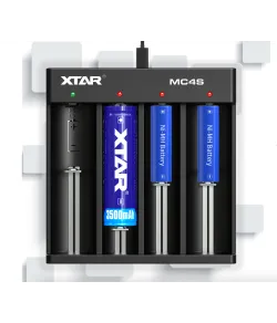 Xtar MC4s Li-Ion akulaadija