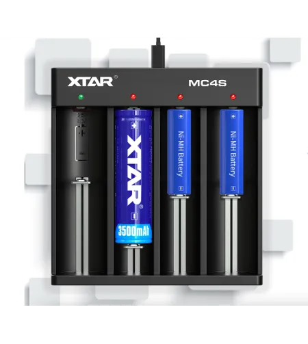Xtar MC4s Li-Ion akulaadija