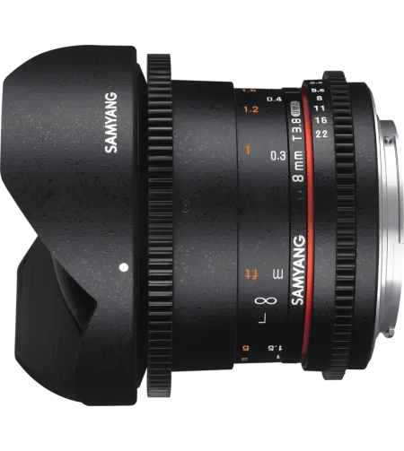 Samyang 8mm T3.8 VDSLR UMC Fish-Eye CS II Nikon F