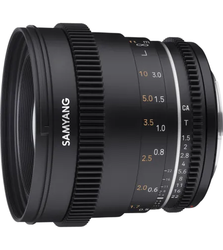 Samyang 50mm T1.5 VDSLR MK2 Canon M