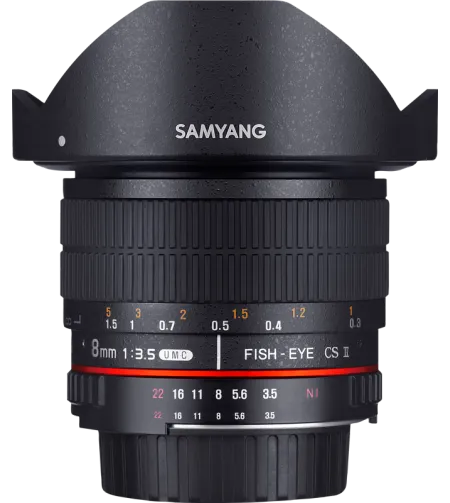 Samyang 8mm f/3.5 UMC Fish-Eye CS II Sony A