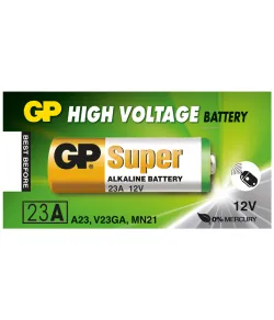 GP Super A23 / V23GA / MN21/ 23A 12V 55mAh щелочная батарея