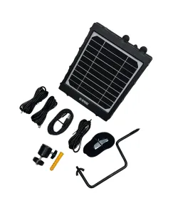 Burrel saules panelis ar iekšējo akumulatoru