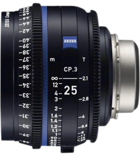Zeiss Compact Prime CP.3 25mm T2.1 Nikon F