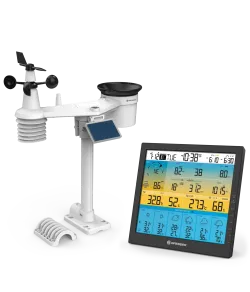 BRESSER 7-in-1 6-day 4CAST PRO SF WIFI Solar Weather Center 7-in-1