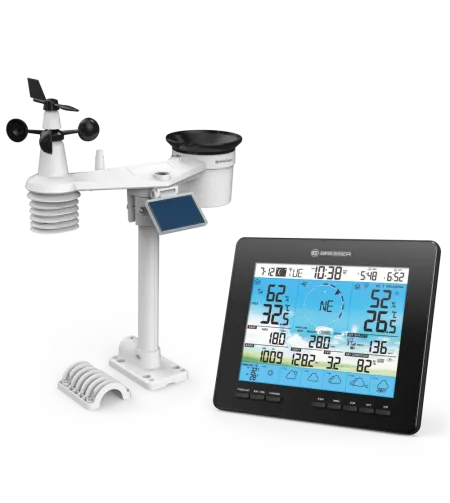 BRESSER 7-in-1 solar 6-day 4CAST PRO Wi-Fi Weather Centre