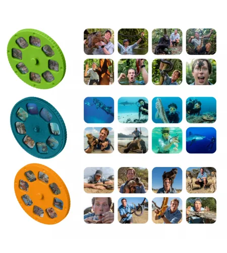 FREEK VONK x BRESSER vaikiškas projektorius su lipdukais