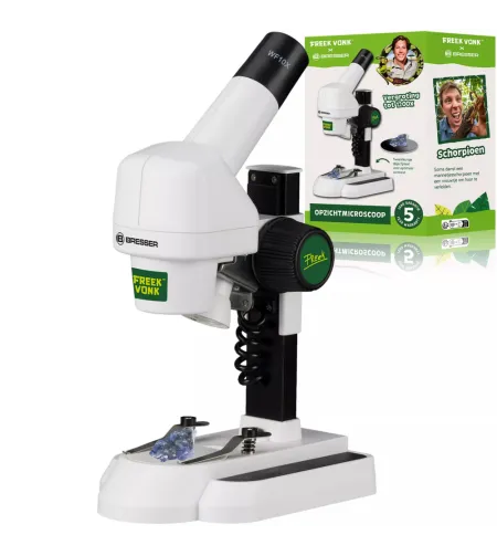 FREEK VONK x BRESSER krintančios šviesos mikroskopas