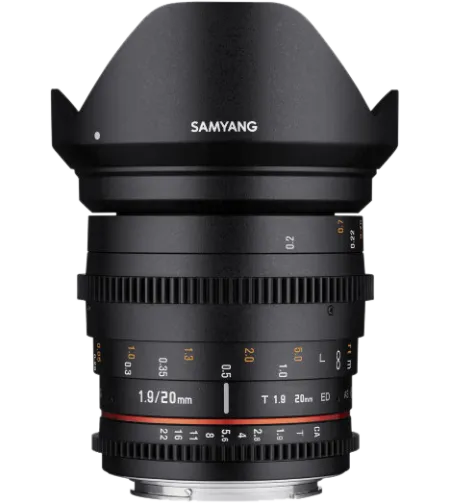 Samyang 20mm T1.9 ED AS UMC Sony FE