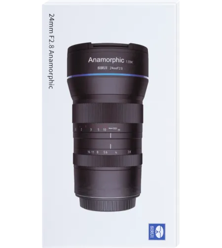 Sirui Anamorphic Lens 1,33x 24mm f/2.8 Fuji X-Mount