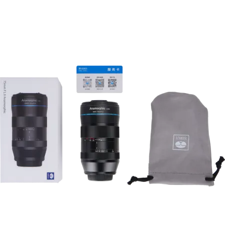 Sirui Anamorphic Lens 1,33x 75mm f/1.8 EF-M Mount