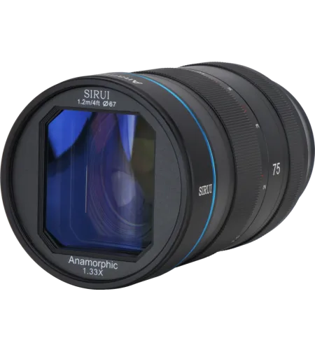 Sirui Anamorphic Lens 1,33x 75mm f/1.8 MFT Mount