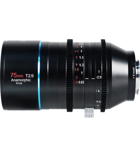 Sirui Anamorphic Lens 1,6x Full Frame 75mm T2.9 E-Mount