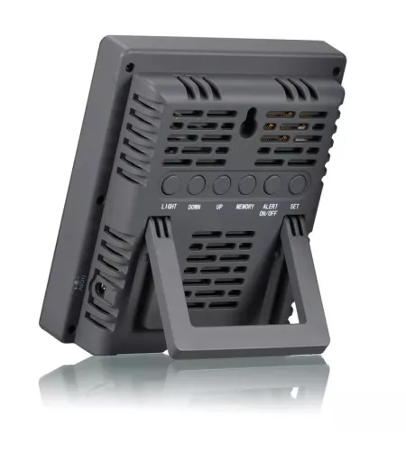 BRESSER CO² Air Quality Monitor Smile grey