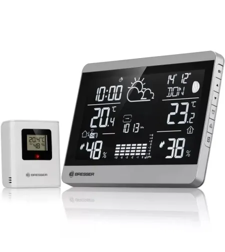 BRESSER Radio Weather Station ClimateTemp NDH-NEO