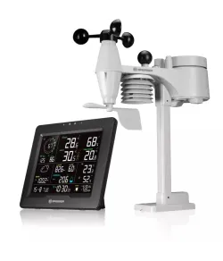BRESSER 8-in-1 WiFi Weather Station with Heat Stress Index Sahara TB