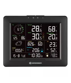 BRESSER 8-in-1 WiFi Weather Station with Heat Stress Index Sahara TB