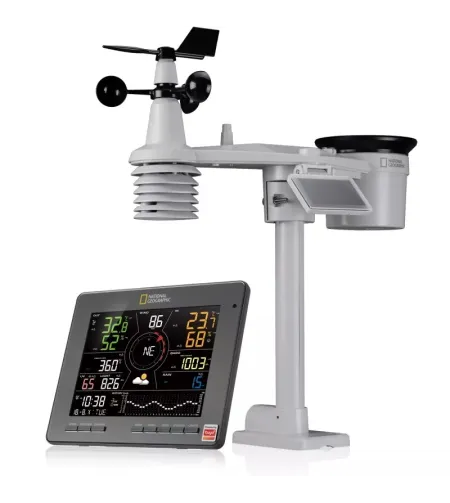 NATIONAL GEOGRAPHIC Smart Tuya Weather Station with 7-in-1 Sensor