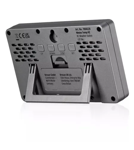 BRESSER Home Weather Station MeteoTemp HZ anthracite