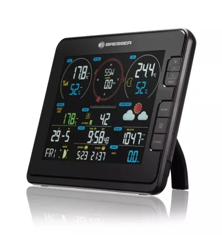 BRESSER Professional 7-in-1 Wi-Fi Weather Station with Additional Base Station