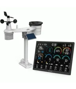 BRESSER 4CAST 18,5" WiFi Home Weather Station with 8-in-1 Sensor