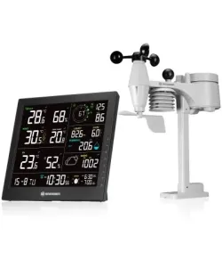 BRESSER 8-in-1 MeteoTemp JW Wi-Fi Home Weather Station
