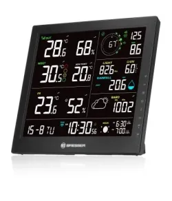 BRESSER 8-in-1 MeteoTemp JW Wi-Fi Home Weather Station