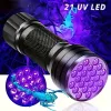 21 LED UV žibintuvėliai
