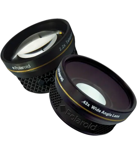 Polaroid Tele 2.2x / Wide 0.43x Travelkit 37mm