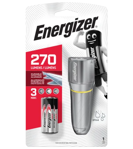 Energizer Vision HD Metal 3AAA - 270 Lumens