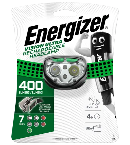 Energizer Vision Ultra Rechargable Headlight