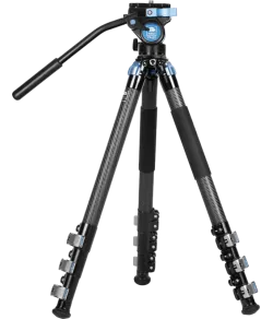 Sirui Carbon Fiber Tripod Kit with VideoHead L-324F + VA-5X