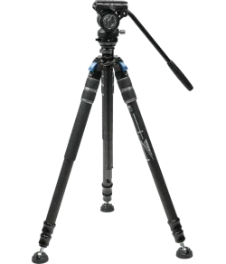 Sirui One Step Height Adjustment Carbon Video Tripod Kit SVS60 + S3