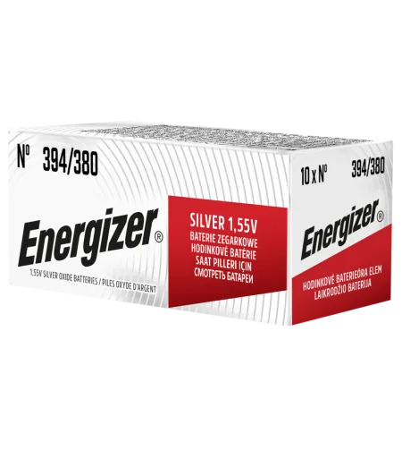 Energizer Silver Oxide 394/380 MBL1 Zm