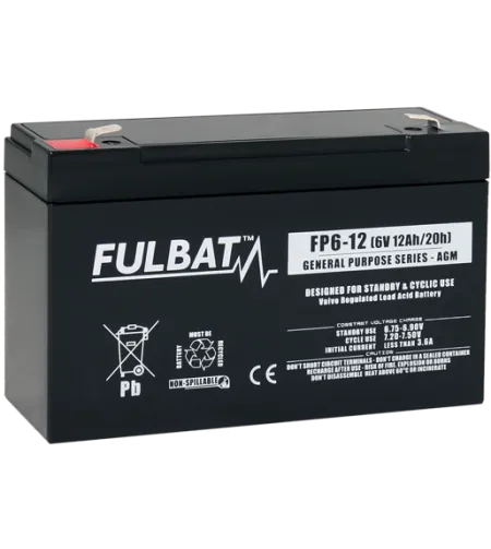 Аккумулятор FULBAT AGM-FP 6V-12Ah