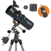 Celestron Astromaster 114EQ-MD teleskops ar telefona adapteri un mēness filtru