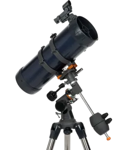 Celestron Astromaster 114EQ-MD teleskops ar telefona adapteri un mēness filtru