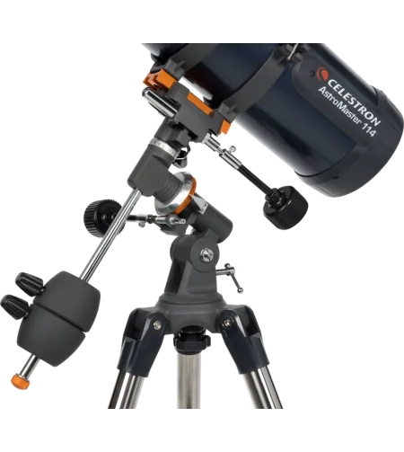 Celestron Astromaster 114EQ-MD teleskops ar telefona adapteri un mēness filtru