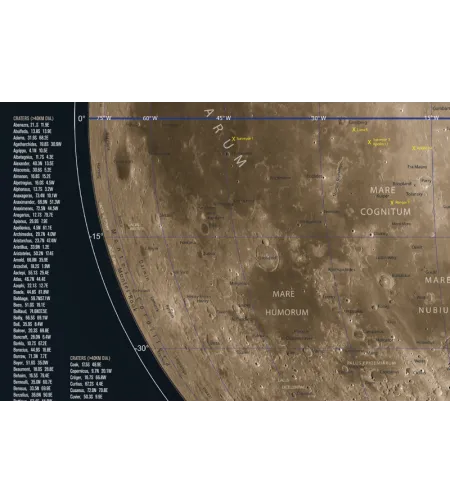 Celestron Moon Map