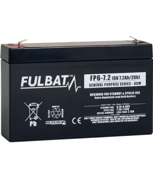 FULBAT AGM- FP 6V-7.2Ah Battery